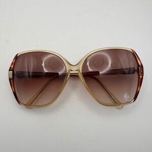 Vintage Bausch & Lomb XXII Women's Sunglasses Frames Made In Italy Square